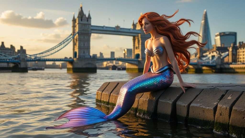 Mer-Mazing Classes! 2 realistic photo of a mermaid in london