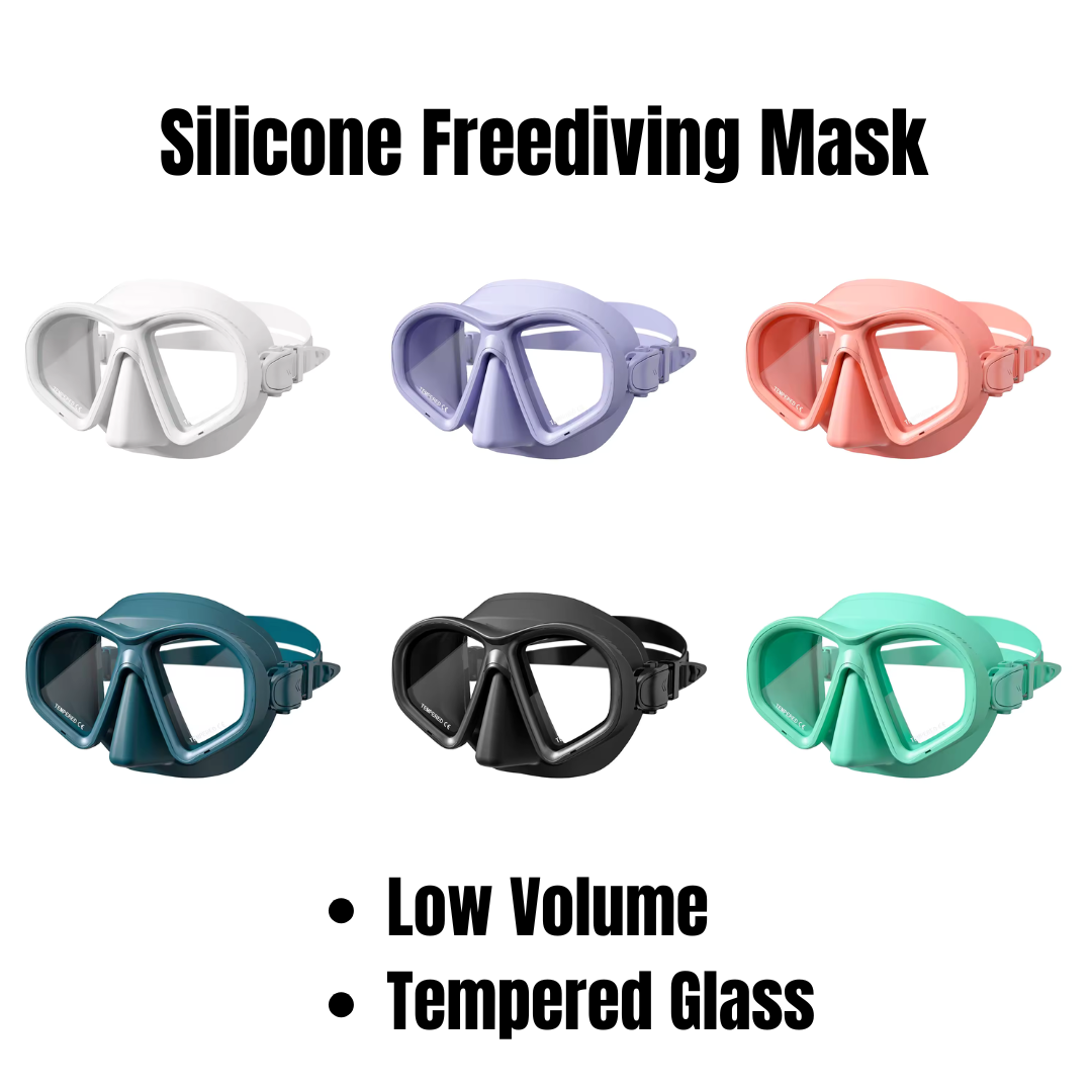 Freediving Mask (Silicone) 1 Freediving Mask (Silicone)